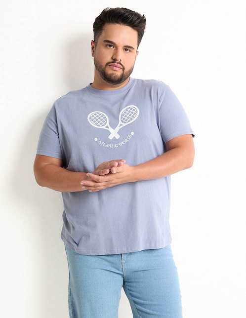 Playera Weekend cuello redondo para hombre
