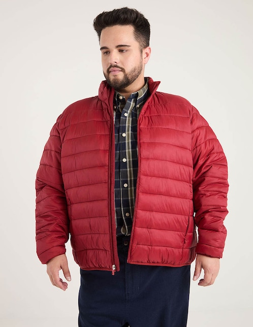 Chamarra acolchada capitonada para hombre 1
