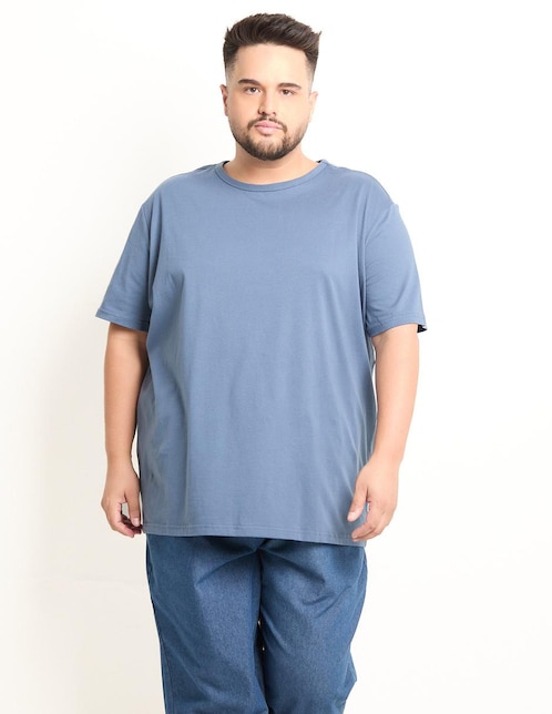Playera cuello redondo para hombre 1