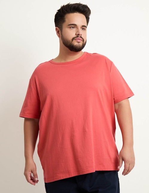 Playera cuello redondo para hombre 1