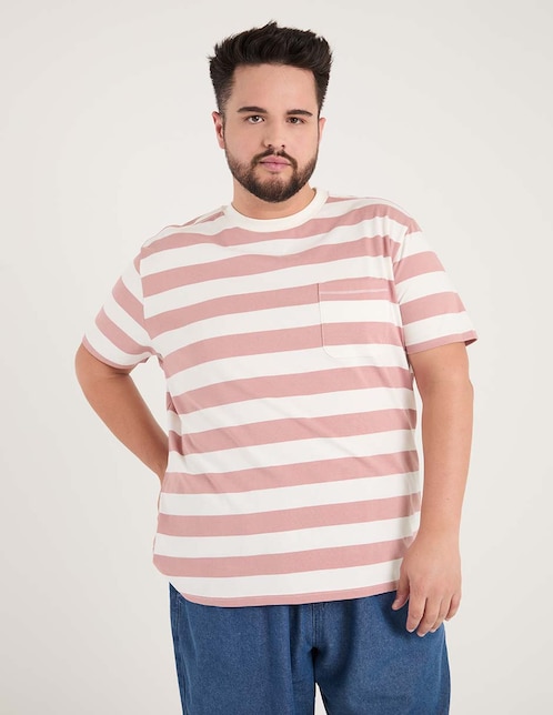 Playera cuello redondo para hombre 1