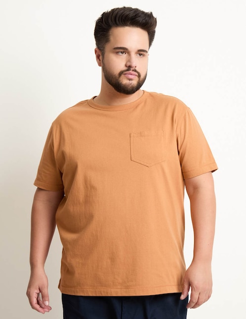 Playera cuello redondo para hombre 1