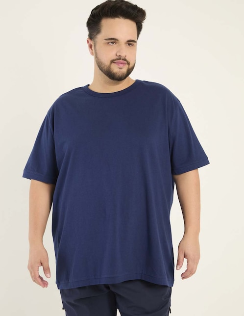 Playera cuello redondo para hombre 1