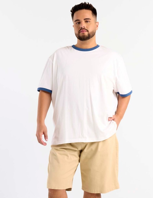 Playera cuello redondo para hombre 1