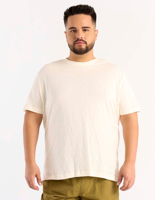Playera cuello redondo para hombre 1