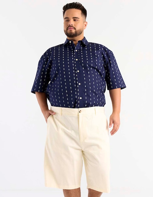 Bermuda Weekend Plus de algodón para hombre