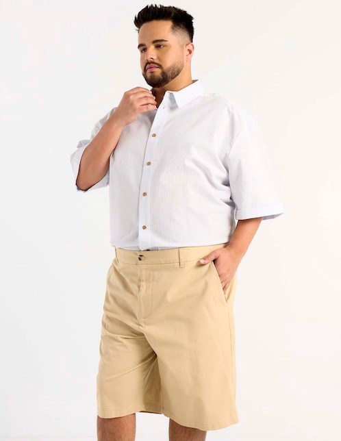 Bermuda de algodón para hombre 1