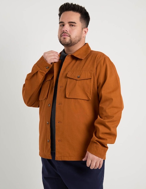 SOBRECAMISA WKH, 3EG(46), CARAMEL CAFÉ