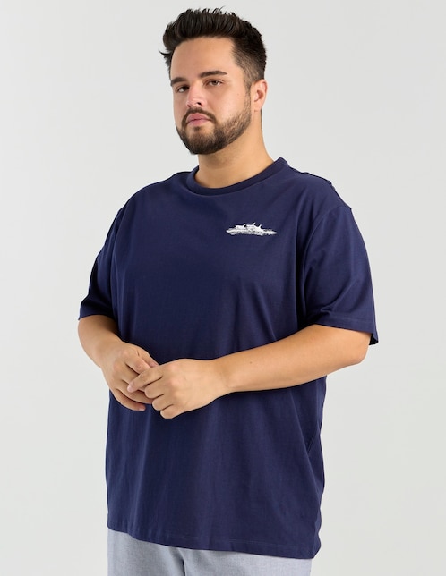 PLAYERA WKHX2614, 2EG(44), AZUL MARINO