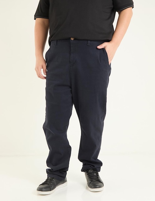 PANTALON 5 BOLSAS WEE, 42, AZUL MARINO
