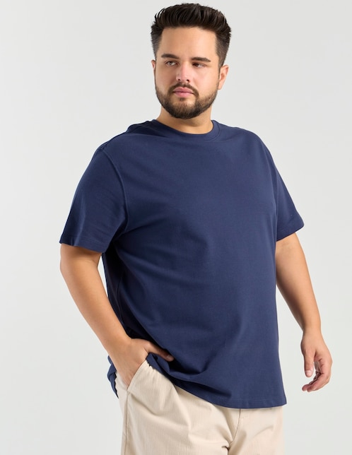Playera cuello redondo para hombre 1