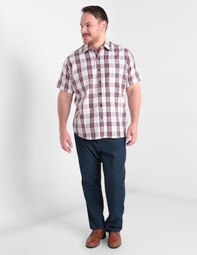 Jeans straight Weekend Plus lavado stone wash para hombre