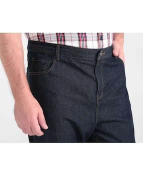 Jeans straight Weekend Plus lavado obscuro para hombre
