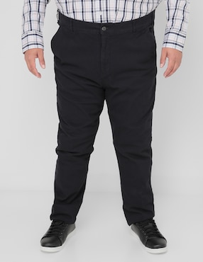 Pantalón Straight Weekend Plus De Gabardina Para Hombre