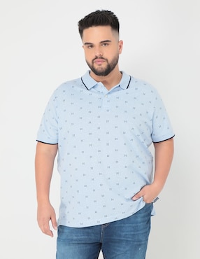 Playera Tipo Polo Weekend Plus Para Hombre