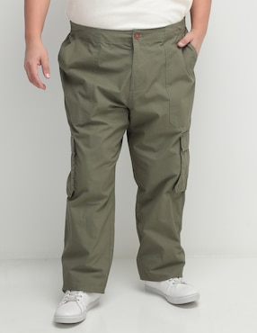 Pantalón Straight Weekend Plus De Algodón Para Hombre