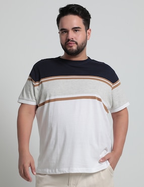 Playera Weekend Plus Cuello Redondo Para Hombre