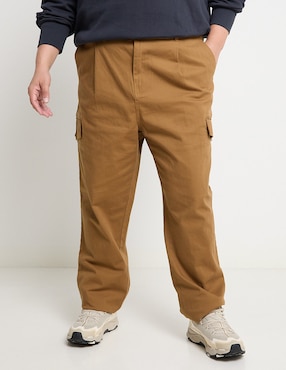 Pantalón Straight Weekend Plus De Algodón Para Hombre