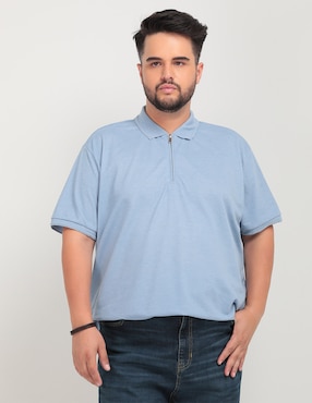 Playera Tipo Polo Weekend Plus Para Hombre