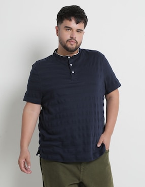 Playera Tipo Polo Weekend Plus Para Hombre