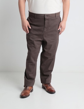 Pantalón Slim Weekend Plus De Algodón Para Hombre