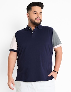 Playera Tipo Polo Weekend Plus Para Hombre