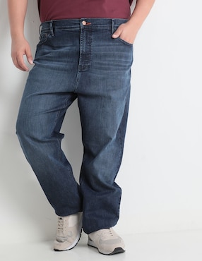 Jeans Straight Weekend Plus Deslavado Para Hombre