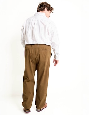 Pantalón regular Weekend Plus de algodón para hombre