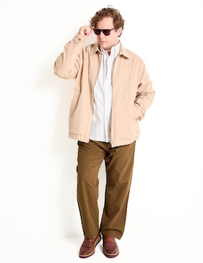 Pantalón regular Weekend Plus de algodón para hombre