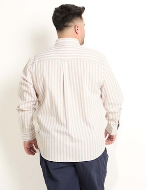 Camisa casual Weekend Plus manga larga para hombre