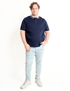 Playera tipo polo Weekend Plus para hombre