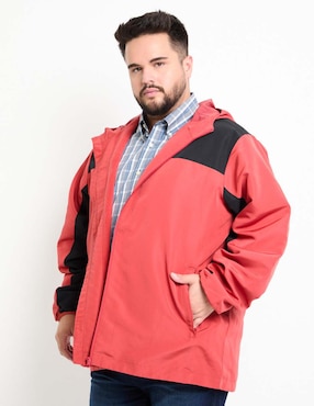 Chamarra cazadora Weekend Plus con capucha para hombre