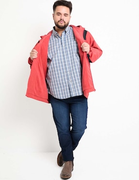 Chamarra cazadora Weekend Plus con capucha para hombre