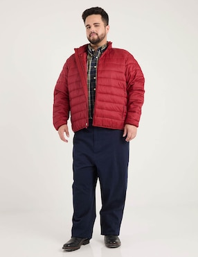 Pantalón recto Weekend Plus de algodón para hombre