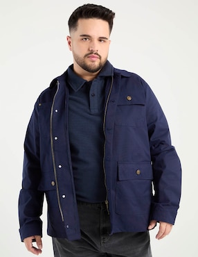 Chamarra casual Weekend Plus con bolsillos para hombre