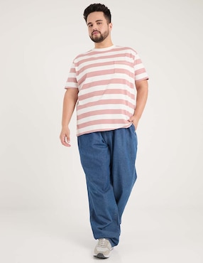 Playera Weekend Plus cuello redondo para hombre