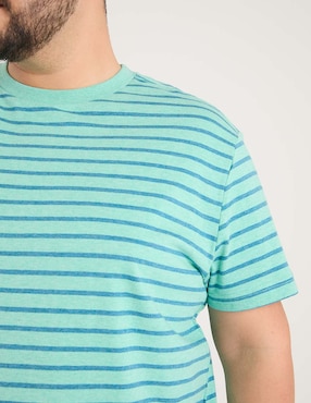 Playera Weekend Plus cuello redondo para hombre