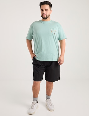Playera Weekend Plus cuello redondo para hombre