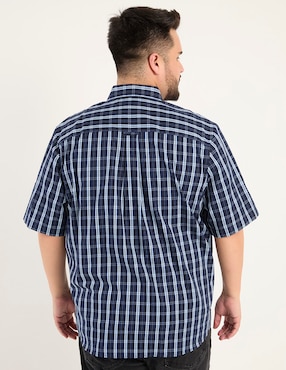 Camisa casual Weekend Plus manga corta para hombre