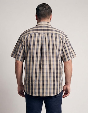 Camisa casual Weekend Plus manga corta para hombre