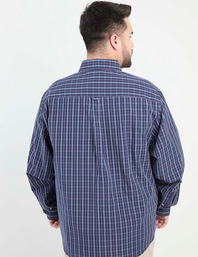 Camisa casual Weekend Plus manga larga para hombre