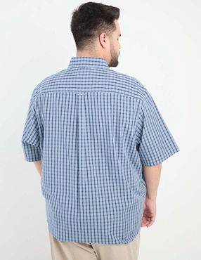 Camisa casual Weekend Plus manga corta para hombre