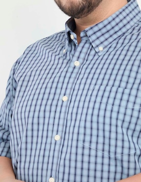 Camisa casual Weekend Plus manga corta para hombre