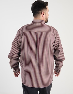 Camisa casual Weekend Plus manga larga para hombre