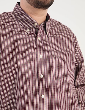 Camisa casual Weekend Plus manga larga para hombre