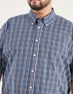Camisa casual Weekend Plus manga corta para hombre