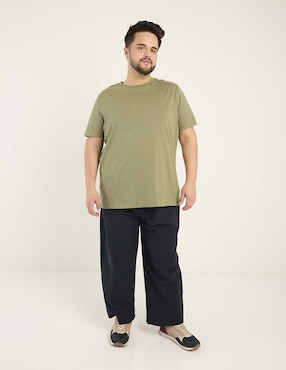 Pantalón regular Weekend Plus de algodón para hombre
