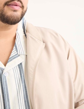 Chamarra bomber Weekend Plus con bolsillos para hombrre