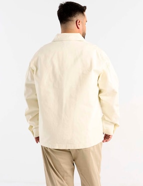 Camisa casual Weekend Plus manga larga para hombre