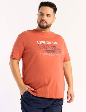 Playera Weekend Plus cuello redondo para hombre